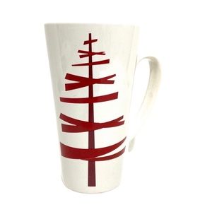 Starbucks 2012 Holiday Red Christmas Tree Mug